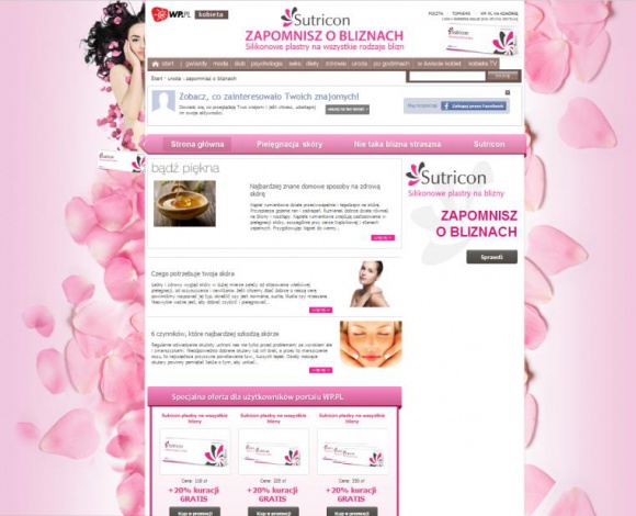 Wirtualna Polska i Mastermind z kampanią Sutricon BIZNES, Media i PR - Rusza niestandardowa kampania Sutricon – marki leczniczych plastrów, produkowanych przez firmę Verco. Działania edukacyjne, realizowane są wokół dedykowanego serwisu na portalu Wirtualna Polska i wspierane kampanią word of mouth.