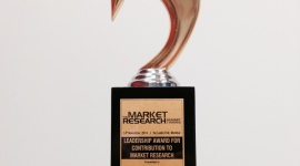 Tadeusz Żórawski nagrodzony LEADERSHIP AWARD FOR CONTRIBUTION TO MARKET RESEARCH