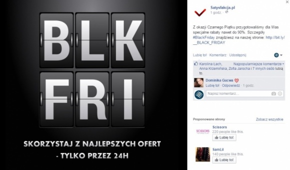 #BlackFriday – krew, pot, wyprzedaże i… media BIZNES, Media i PR - Moda na czarny piątek przywędrowała do nas zza Oceanu i cieszy się coraz większą popularnością zarówno w mediach, jak i wśród konsumentów. Marki kuszą atrakcyjnymi promocjami i zniżkami, a „PRESS-SERVICE Monitoring Mediów” przygotował podsumowanie medialności akcji.