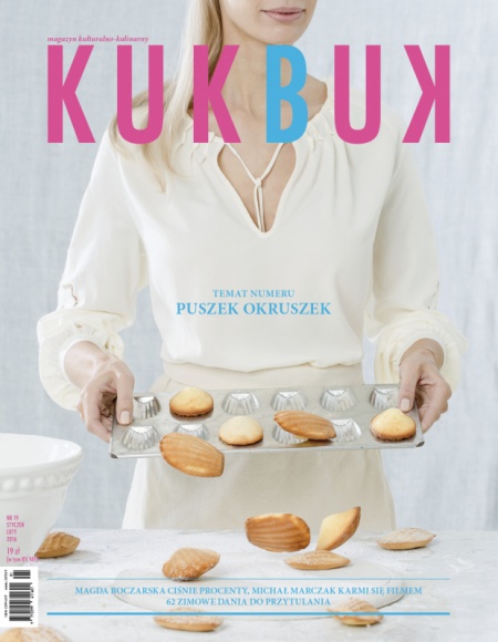 Magazyn kulturalno-kulinarny KUKBUK w Nowym Roku z nowymi rubrykami! BIZNES, Media i PR - Na półki w dobrych salonach prasowych trafił dzisiaj numer 19 magazynu kulturalno-kulinarnego KUKBUK. W magazynie znalazło się kilka nowych rubryk.