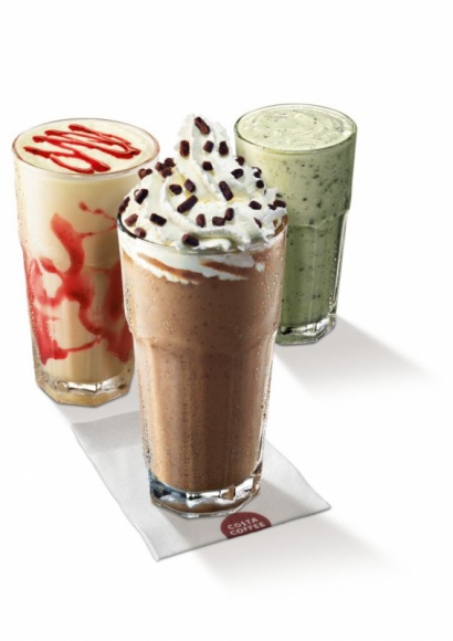 Mroźne orzeźwienie na letnie upały od COSTA COFFEE! BIZNES, Media i PR - Nadchodzące wakacje upłyną pod znakiem orzeźwienia, pobudzenia, maksimum przyjemności i… Frostino! To debiutująca latem nowość od COSTA COFFEE – nowa kategoria napojów mrożonych.