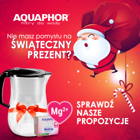 Adexon z kampanią dla Aquaphor BIZNES, Media i PR - Sieć reklamy Adexon realizuje kampanię na Facebooku dla producenta dzbanków do filtrowania wody Aquaphor. Działania reklamowe trwają od 5 do 22 grudnia.
