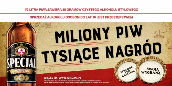 RUSZYŁA LEGENDARNA LOTERIA SPECJAL 2017 BIZNES, Media i PR - MILIONY PIW, TYSIĄCE NAGRÓD DO WYGRANIA