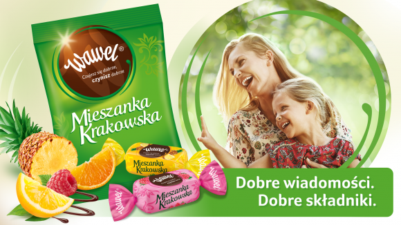 „Czujesz się dobrze, czynisz dobrze” - Wawel z nową strategią komunikacji BIZNES, Media i PR - Czołowy polski producent wyrobów cukierniczych wdraża nową strategię komunikacji. Najnowsze spoty galaretek Fresh & Fruity i Mieszanki Krakowskiej można już oglądać w głównych stacjach telewizyjnych, kolejne kampanie wkrótce.
