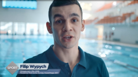 Olimpijczyk Filip Wypych w kampanii reklamowej NeoMag Skurcz
