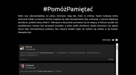 PomóżPamiętać.pl ponownie walczy z „polskimi obozami śmierci” BIZNES, Media i PR - Polscy internauci po raz kolejny mogą skorzystać z narzędzia, umożliwiającego reagowanie na używanie w Internecie fałszywego sformułowania „polskie obozy śmierci”. Strona, pomozpamietac.pl, której zadaniem jest wyszukiwanie tego błędnego zwrotu, została ponownie uruchomiona.