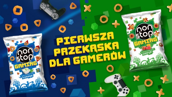 Non Stop Gaming – chrupki w kształcie przycisków gamepada BIZNES, Media i PR - W odpowiedzi na intensywny wzrost rynku gamingowego firma TBM Sp. z o.o., polski producent przekąsek, wprowadza nową submarkę Non Stop Gaming stworzoną z myślą o graczach komputerowych i konsolowych.