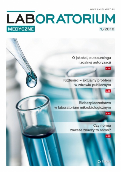 Laboratorium Medyczne – nowość w portfolio Elamed Media Group BIZNES, Media i PR - ,,Laboratorium Medyczne” – kwartalnik poruszający tematykę organizacji i funkcjonowania medycznych laboratoriów diagnostycznych. Wydawca Elamed Media Group wzbogacił swoją ofertę wydawniczą o specjalistyczny kwartalnik. To drugi tytuł o tematyce laboratoryjnej w portfolio spółki.