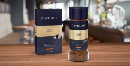 Marka Davidoff Cafe zmienia opakowania swoich produktów