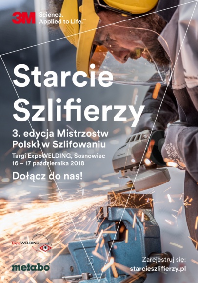 3. edycja „Starcia Szlifierzy” w Sosnowcu BIZNES, Media i PR - Już 16 i 17 szlifierze z całej Polski wezmą udział w eliminacjach regionalnych w Sosnowcu, które są przepustką do wielkiego finału 3. edycji zawodów „Starcie Szlifierzy”. W tym roku eliminacje regionalne przybiorą nową formę.