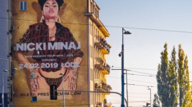 Street artowy mural z Nicki Minaj w kolejnej realizacji Synergic