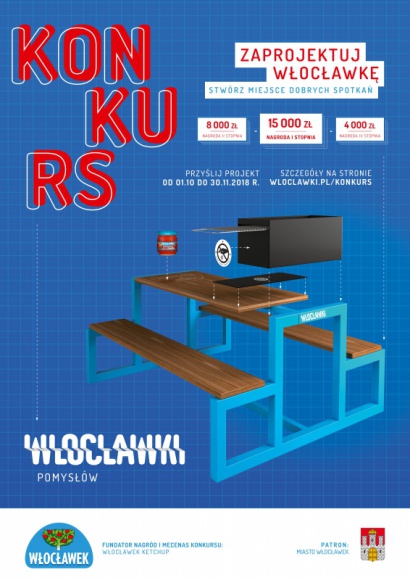 Kolejna odsłona kampanii Włocławki BIZNES, Media i PR - Marka Włocławek ogłasza kolejny etap kampanii Włocławki. Po czerwcowym evencie i otwarciu we Włocławku specjalnej strefy wyposażonej w unikalne ławki ze zintegrowanym grillem, tym razem marka zwraca się do młodych projektantów, studentów wzornictwa i kierunków artystycznych.