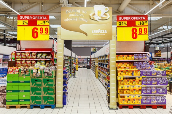 In-Store Media zrealizowało pierwszą świąteczną kampanię POS dla marki Lavazza BIZNES, Media i PR - In-Store Media zrealizowało pierwszą świąteczną kampanię POS dla marki Lavazza