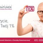 Moje życie, Twój 1%. Kampania Fundacji Na Ratunek Dzieciom z Chorobą Nowotworową