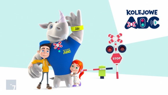 Rogatek, stworzony przez BE7 bohater „Kampanii Kolejowe ABC” BIZNES, Media i PR - Projekt „Kampania Kolejowe ABC” to ogólnopolska kampania informacyjno-edukacyjna z zakresu bezpieczeństwa kolejowego.
