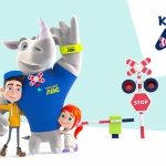 Rogatek, stworzony przez BE7 bohater „Kampanii Kolejowe ABC”