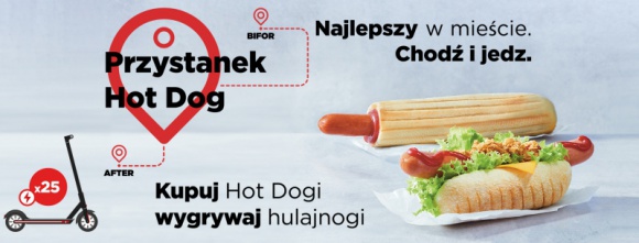Hot Dog na Circle K. Najlepszy w mieście BIZNES, Media i PR - „Przystanek Hot Dog” – to hasło najnowszej akcji promocyjnej, w której Circle K udowadnia, że nie tylko serwuje Hot Dogi najlepsze w mieście, ale również stacje sieci to miejsca tętniące życiem, idealne na chwilę przerwy w codziennym biegu.
