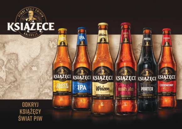 Nowa kampania, nowe opakowania, nowy styl piwny – Książęce odświeża wizerunek BIZNES, Media i PR - Najbliższe tygodnie przyniosą sporo nowości w świecie Książęcego. W pierwszej połowie marca premierę będzie miał spot reklamowy w ramach nowej platformy komunikacyjnej marki, a na rynku pojawią się odświeżone opakowania piw.