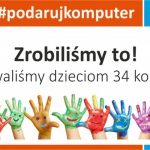 Akcja #podarujkomputer gromadzi potrzebny sprzęt dla dzieci