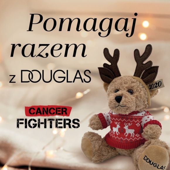 Już po raz kolejny Mis Douglas będzie pomagać! BIZNES, Media i PR - W perfumeriach Douglas i na douglas.pl rozpoczęła się coroczna akcja wspierająca najbardziej potrzebujących, której partnerem w tym roku została Fundacja Cancer Fighters.