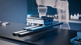 VGP20 - nowy chwytak OnRobot do wymagających aplikacji paletyzacji Przemysł, BIZNES - Nowy elektryczny chwytak podciśnieniowy VGP20 OnRobot to wszechstronne rozwiązanie o dużej mocy do wymagających aplikacji paletyzacji, w tym obsługi ciężkich, nieporęcznych i porowatych powierzchni