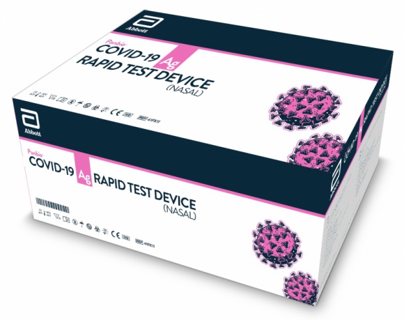 Rapid Antigen Panbio COVID-19 firmy Abbott z oznaczeniem CE Zdrowie, BIZNES - Nadanie oznaczenia CE dla testu Rapid Antigen Test Panbio firmy Abbott na potrzeby przesiewowych badań osób bezobjawowych i samodzielnego pobierania próbek z nosa za pomocą wymazówki