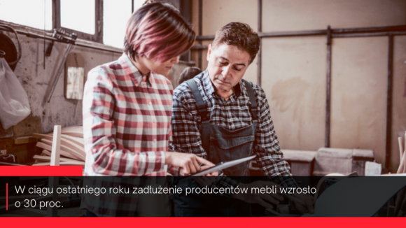 Małe firmy meblarskie notują duże straty Przemysł, BIZNES - Skutki pandemii nie ominęły wielu sektorów, w tym branży meblarskiej. W ciągu ostatniego roku zadłużenie producentów mebli wzrosło o 30 proc., a sprzedawców o 19 proc.