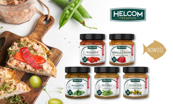 Pasty rybne w nowym wydaniu. Przemysł spożywczy, BIZNES - Pasty rybne królują na polskich stołach od lat. Marka Helcom Premium proponuje smakoszom ryb małą odmianę i prezentuje serię produktów z niebanalnym twistem smakowym.